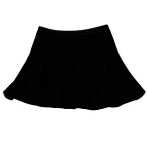 BCBG Max Azria | Black Zipper Skater Flare Lucy Skirt | Sz M